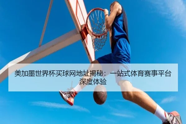 美加墨世界杯买球网地址揭秘：一站式体育赛事平台深度体验